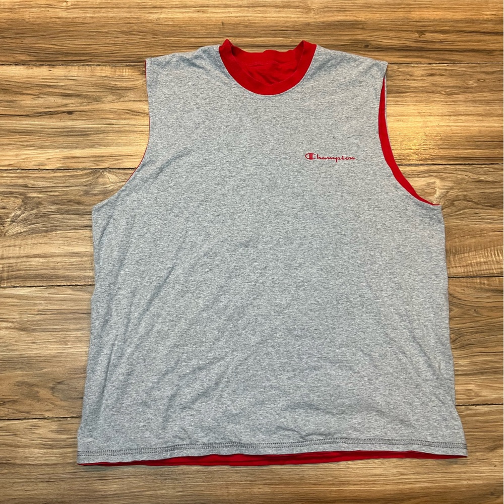 VTG. Champion reversible tank top! CLEAN! Sz. L